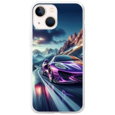 Чохол для iPhone 15 Plus MixCase машини неон в горах