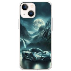 Чохол для iPhone 15 Plus MixCase машини неон місяць