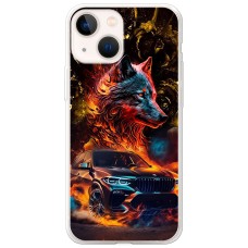 Чохол для iPhone 15 Plus MixCase машини неон bmw вовк