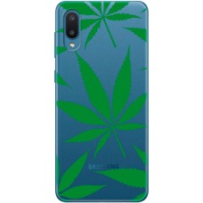 Чохол для Samsung Galaxy A02 (A022) MixCase трава листя