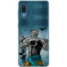 Чохол для Samsung Galaxy A02 (A022) MixCase патріотичні козак з черепом