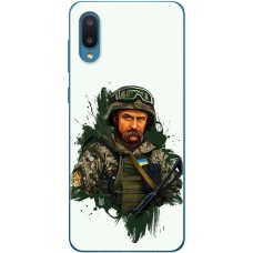Чохол для Samsung Galaxy A02 (A022) MixCase патріотичні Тарас Шевченко у формі