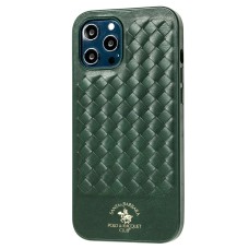Чохол для iPhone 12 Pro Max Polo Ravel (leather) зелений