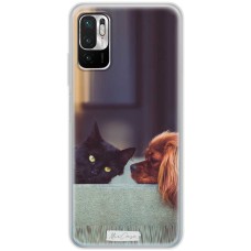 Чохол для Xiaomi Redmi Note 10 5G / Poco M3 Pro Mixcase тварини дизайн 26