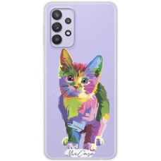 Чохол для Samsung Galaxy A32 (A325) Mixcase тваринний світ дизайн 26