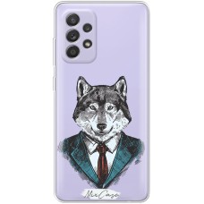Чохол для Samsung Galaxy A52 Mixcase вовк бос