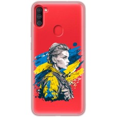 Чохол для Samsung Galaxy A11 / M11 MixCase патріотичні незламна Українка