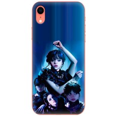 Чохол для iPhone Xr Mixcase Венздей арт танець