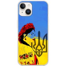 Чохол для iPhone 15 MixCase патріотичні українка у вишиванці