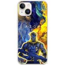 Чохол для iPhone 15 MixCase патріотичні військовий Азов
