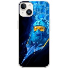 Чохол для iPhone 15 MixCase патріотичні ас і соняшники