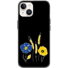 Чохол для iPhone 15 MixCase патріотичні квіти україни
