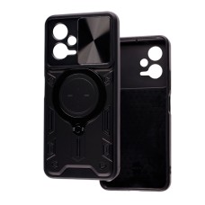 Чохол для Xiaomi Poco X5 / Note 12 5G Armor Big Ring чорний