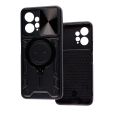 Чохол для Xiaomi Redmi Note 12 4G Armor Big Ring чорний