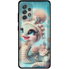 Чохол для Samsung Galaxy A13 (A135) MixCase Новий рік 2025 мила змійка