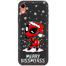 Чохол для iPhone Xr MixCase Новий рік Merry KissMyAss