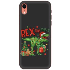 Чохол для iPhone Xr MixCase Новий рік Rex the halls