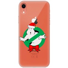 Чохол для iPhone Xr MixCase Новий рік новорічний привид