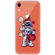 Чохол для iPhone Xr MixCase Новий рік космонавт