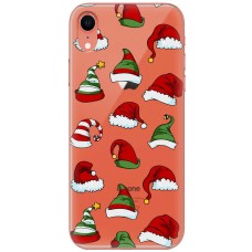 Чохол для iPhone Xr MixCase Новий рік новорічні шапки