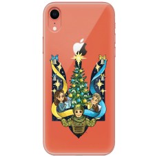 Чохол для iPhone Xr MixCase Новий рік новорічний Герб