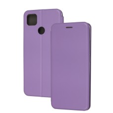 Чохол книжка Premium для Xiaomi Redmi 9C / 10A світло-бузковий