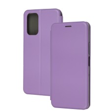 Чохол книжка Premium для Xiaomi Redmi Note 10 Pro / 10 Pro Max світло-бузковий
