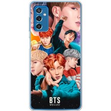Чохол для Samsung Galaxy M52 (M526) MixCase BTS в космосі
