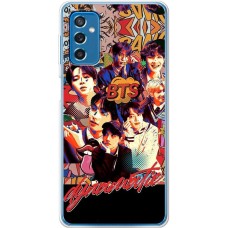 Чохол для Samsung Galaxy M52 (M526) MixCase BTS комікс