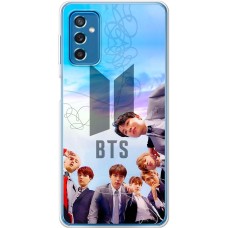Чохол для Samsung Galaxy M52 (M526) MixCase BTS вигляд знизу