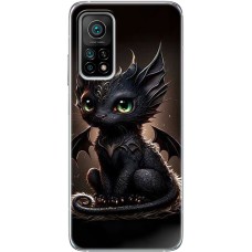 Чохол для Xiaomi Mi 10T / Mi 10T Pro MixCase асорті чорний дракоша
