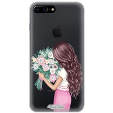 Чохол для iPhone 7 Plus / 8 Plus Mixcase зі стразами дизайн 7