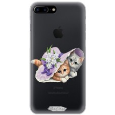 Чохол для iPhone 7 Plus / 8 Plus Mixcase зі стразами дизайн 12