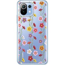 Чохол для Xiaomi Mi 11 Lite Mixcase квіти патерн квіткових ліан
