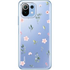 Чохол для Xiaomi Mi 11 Lite Mixcase квіти патерн квіти гілки евкаліпт