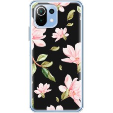 Чохол для Xiaomi Mi 11 Lite MixCase квіти рожеві квіти