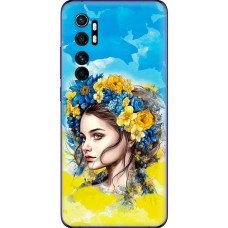 Чохол для Xiaomi Mi Note 10 Lite MixCase патріотичні українка 