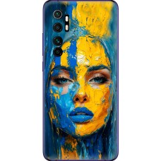 Чохол для Xiaomi Mi Note 10 Lite MixCase патріотичні обличчя олією