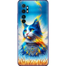 Чохол для Xiaomi Mi Note 10 Lite MixCase патріотичні кіт