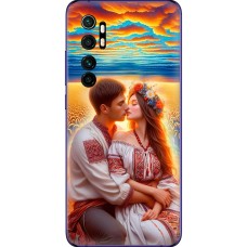 Чохол для Xiaomi Mi Note 10 Lite MixCase патріотичні поцілунок