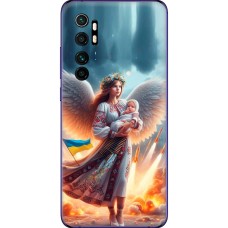 Чохол для Xiaomi Mi Note 10 Lite MixCase патріотичні Ангел з немовлям