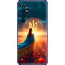 Чохол для Xiaomi Mi Note 10 Lite MixCase патріотичні поле маків