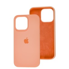 Чохол для iPhone 13 Pro Square Full silicone оранжевий / grapefruit