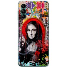 Чохол для Samsung Galaxy A04S (A047) MixCase графіті Мона Ліза