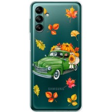 Чохол для Samsung Galaxy A04S (A047) MixCase осінь авто з гарбузами