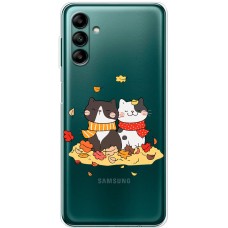 Чохол для Samsung Galaxy A04S (A047) MixCase осінь котяча осінь