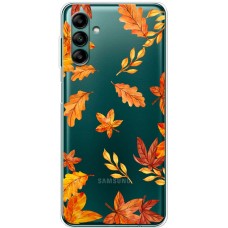 Чохол для Samsung Galaxy A04S (A047) MixCase осінь осінні листочки