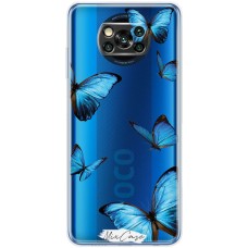 Чохол для Xiaomi Poco X3 / X3 Pro Mixcase метелика дизайн 2
