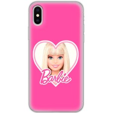 Чохол для iPhone Xs Max MixCase барбі серце