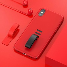Чохол для iPhone X / Xs Baseus Little Tail Case червоний + чорний